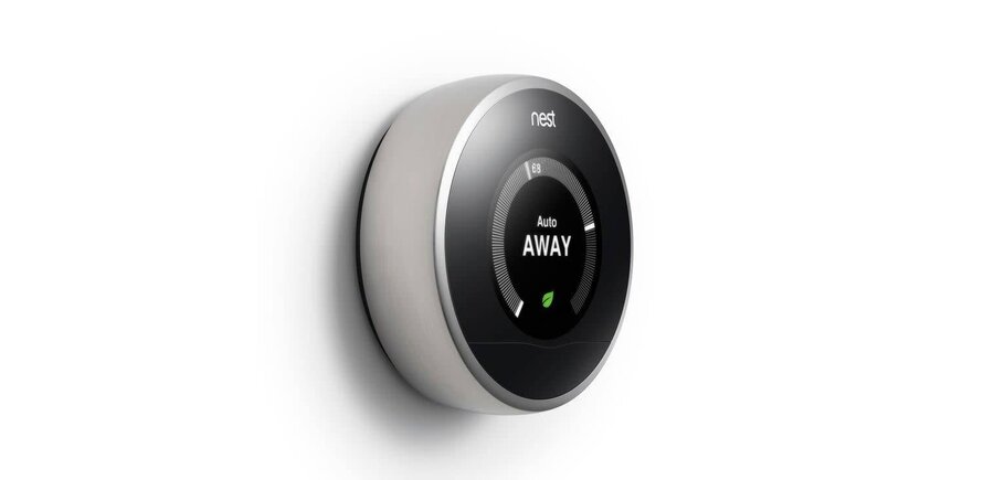 Nest - Learning Thermostat, 3rd Gen. Stainless Steel