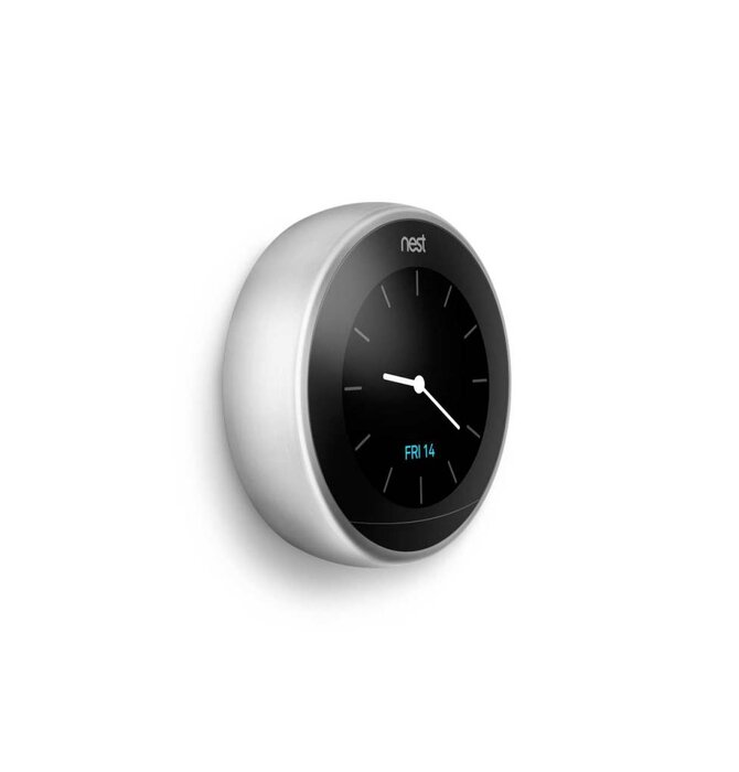 Nest -Learning Thermostat 3rd. Gen, Stainless Steel