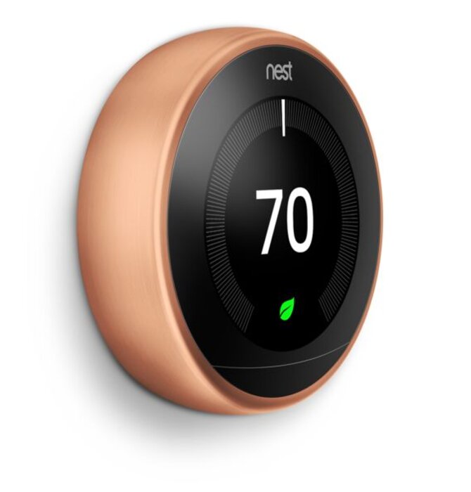 Nest - Learning Thermostat 3rd Generation, Copper
