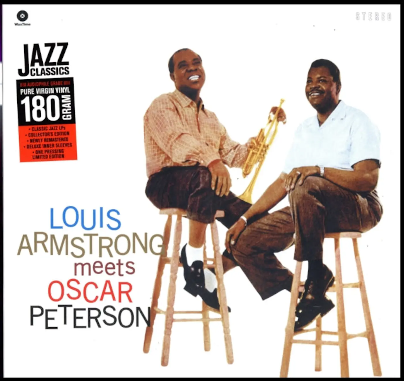 Louis Armstrong Meets Oscar Peterson , Jazz Classics 180 Gram Pure Virgin Vinyl Newly Remastered ...