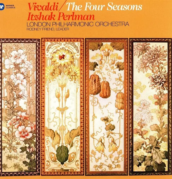 Itzhak Perlman & The London Philharmonic Orchestra - Vivaldi The Four Seasons 180 Gram Vinyl Remastered At Abbey Road