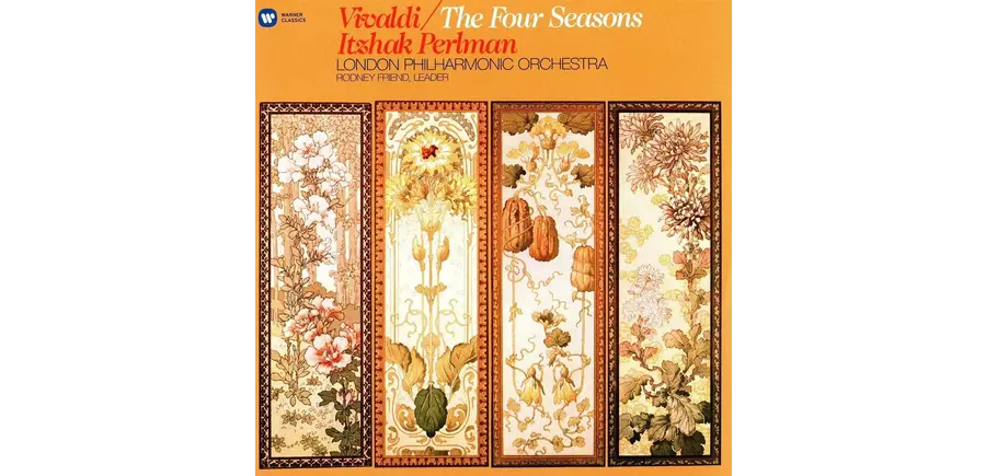 Itzhak Perlman & The London Philharmonic Orchestra - Vivaldi The Four Seasons 180 Gram Vinyl Remastered At Abbey Road