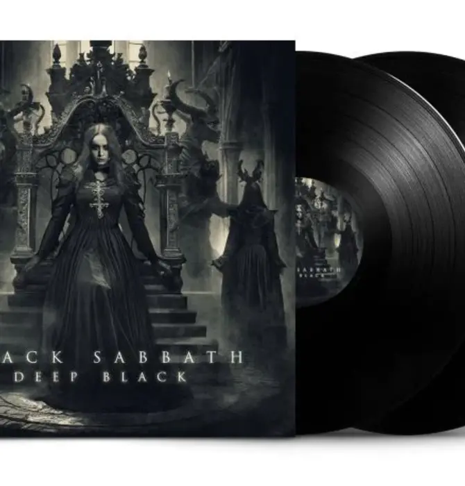 Black Sabbath - Deep Black,  Limited Edition 2 x LP Gatefold Vinyl Import