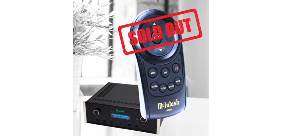 McIntosh Control Remote HR074 ( USED IN MINT CONDITION )