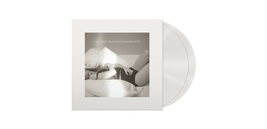 Taylor Swift - The Tortured Poets Department , Ghosted White 2 LP Vinyl