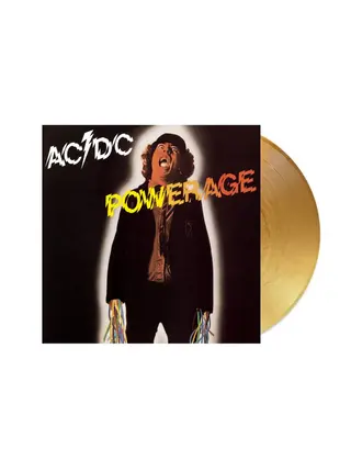AC/DC - Powerage, 50th. Anniversary Limited Edition Gold Metallic Vinyl