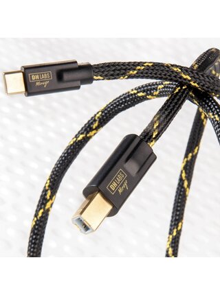 DH Labs Mirage USB B to USB C Cable