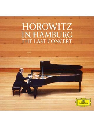 Horowitz In Hamburg - The Last Concert , 180 Gram Double LP  Vinyl, DEMO ALBUM ! USED ONCE !