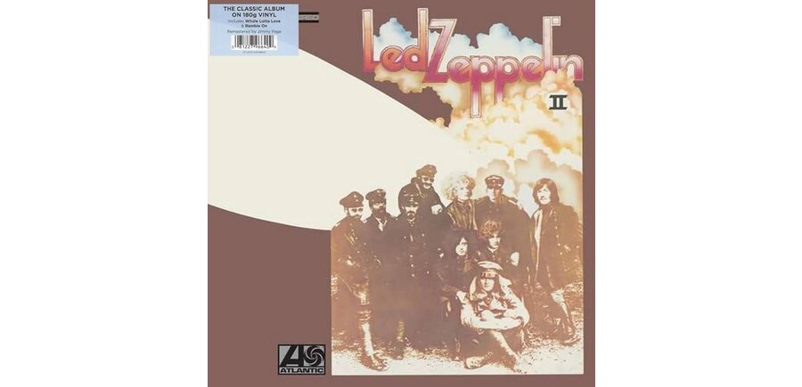 Led Zeppelin - Led Zeppelin II , 180 Gram Vinyl Remastered by Jimmy Page
