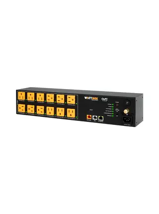 Wattbox IP Power Conditioner with 12 Individually Controlled & Metered Outlets, WB-800-IPVM-12