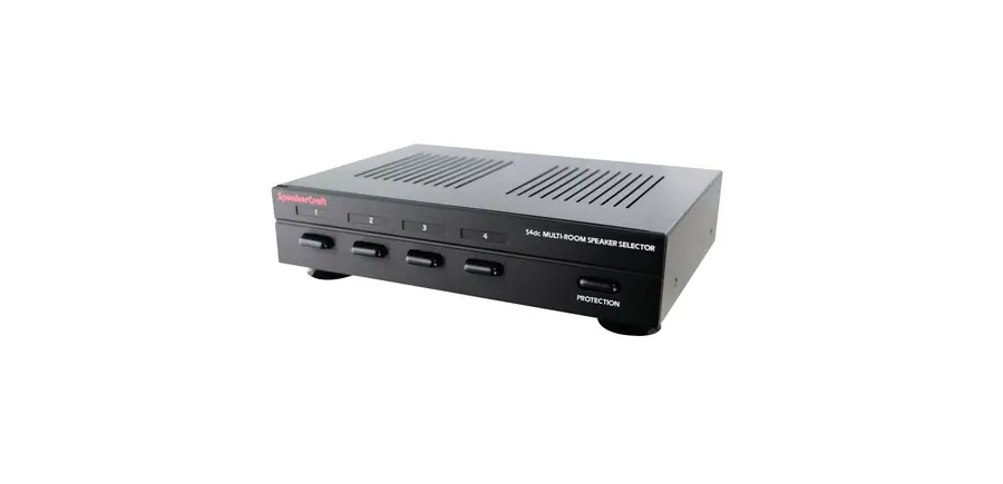 SpeakerCraft S4dc Four-Zone Speaker Selector , USED