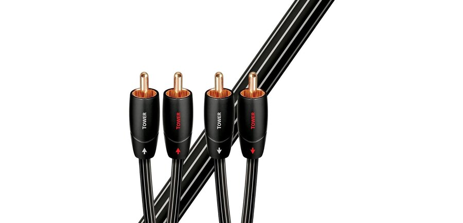 AudioQuest - Tower Analog RCA to RCA Audio Interconnect Cable Tower