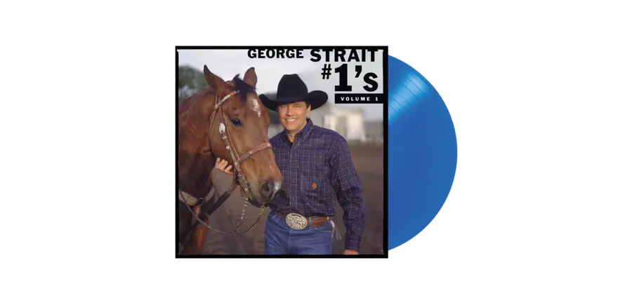 George Strait - #1's Volume 1 , Includes 14 Number 1 Hits on Blue Vinyl