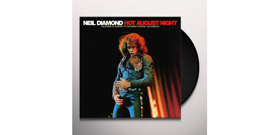 Neil Diamond - Hot August Night , 50th Anniversary Remastered 180 Gram Vinyl