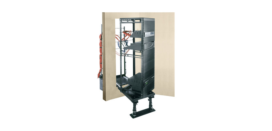 Middle Atlantic AX-SXR30 Slide-out Rotating Shelf, 30 Space 20" Deep