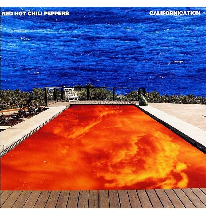 Red Hot Chili Peppers - Californication , 25th Anniversary Limited Edition , 180 Gram Vinyl 2 LP's  ( One Red and Ocean Blue Record )