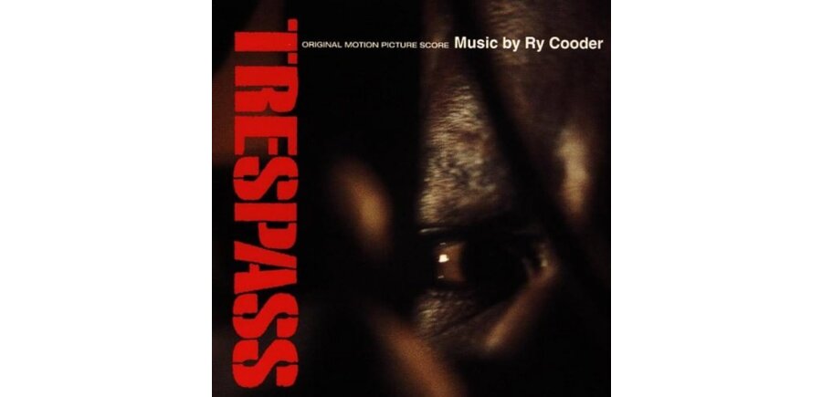 Ry Cooder - Trespass , Original Motion Picture Score , Limited Numbered Edition 180 Gram Translucent Red Vinyl , Only 1000 Copies Made