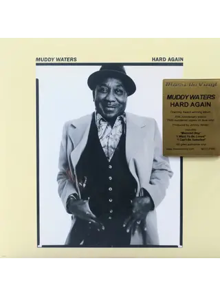 Muddy Waters - Hard Again , 180 Gram Audiophile Grade Vinyl Pressing , EU Import