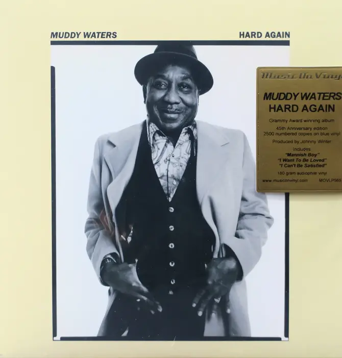 Muddy Waters - Hard Again , 180 Gram Audiophile Grade Vinyl Pressing , EU Import