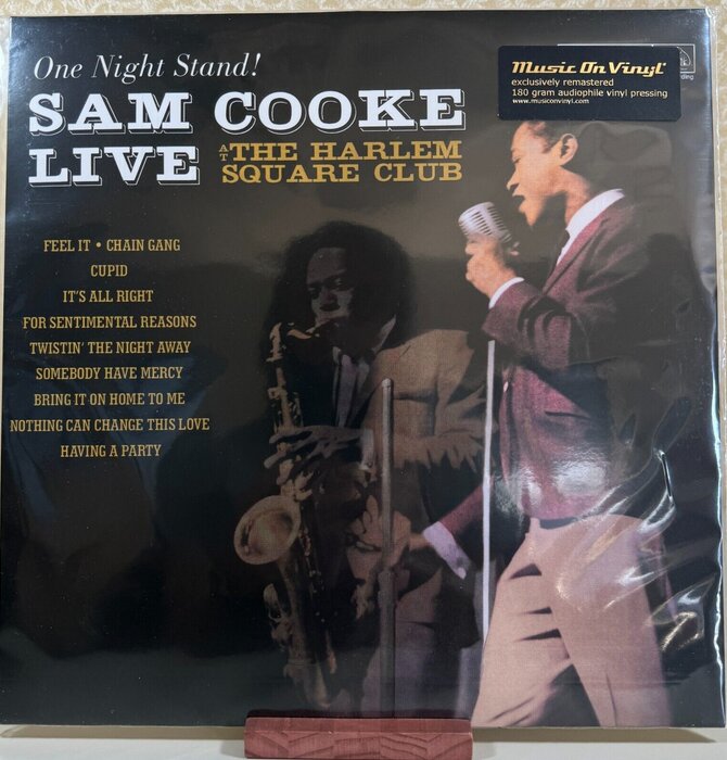 Sam Cooke - LIVE at The Harlem Square Club , One Night Stand! 180 Gram Audiophile Grade Vinyl Pressing , EU Import