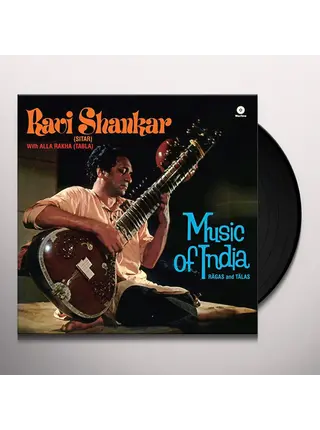 Ravi Shankar - Music oF India , Rāgas and Tālas , 180 Gram Audiophile Pressing Collectors Limited Series LP