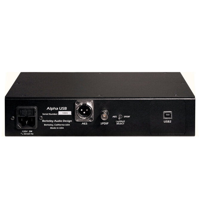 Berkeley Audio Design - Alpha USB Series 2 Noise Isolation Re-clocker