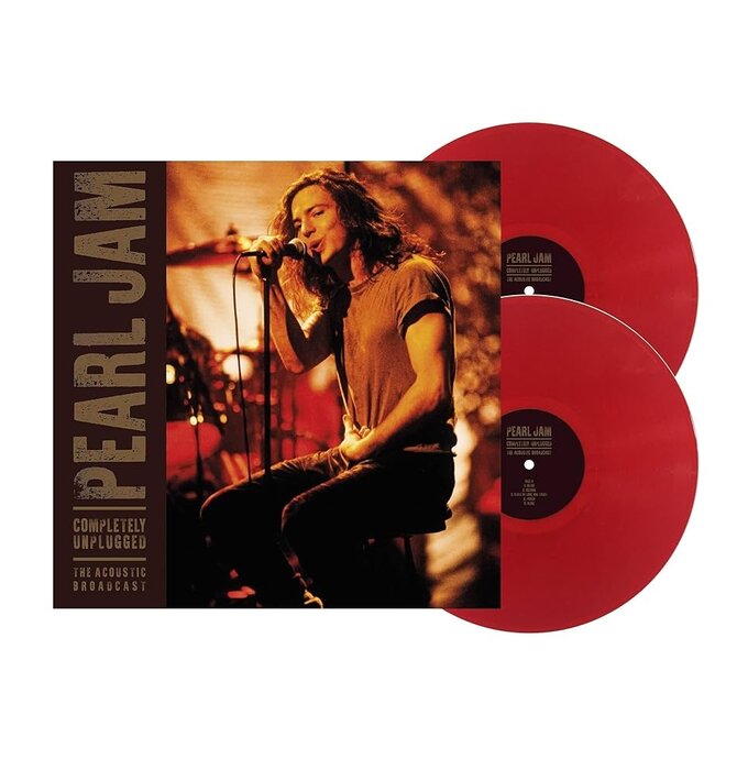Pearl Jam - Completely Unplugged , 2LP Limited Edition Red Vinyl Import