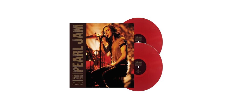 Pearl Jam - Completely Unplugged , 2LP Limited Edition Red Vinyl Import