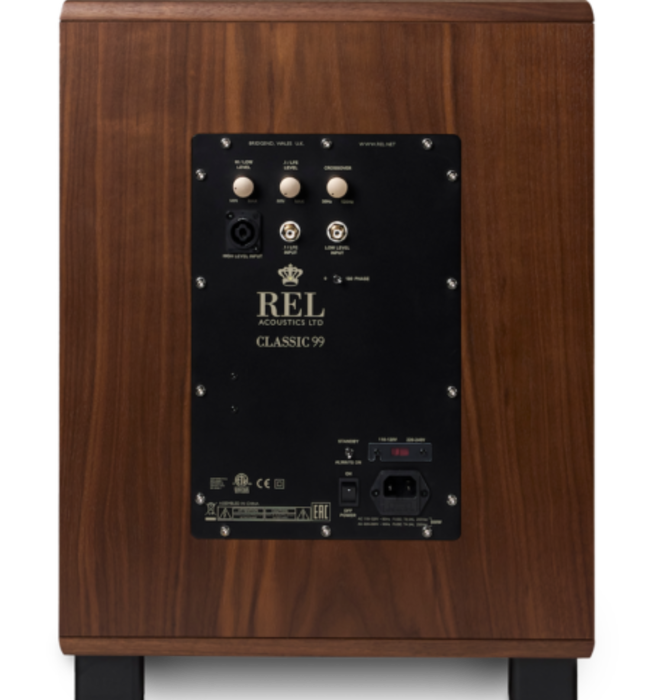 REL  Acoustics - Classic 99 Subwoofer in Walnut Veneer