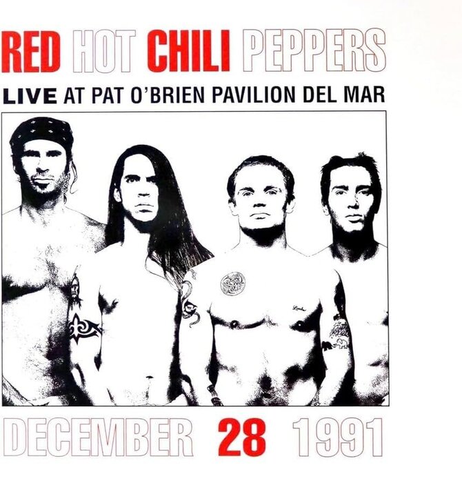 Red Hot Chili Peppers - Live at Pat O-Brian Pavilion Del Mar , 180 Gram Red Vinyl