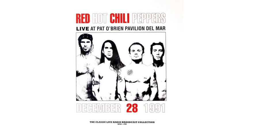 Red Hot Chili Peppers - Live at Pat O-Brian Pavilion Del Mar , 180 Gram Red Vinyl