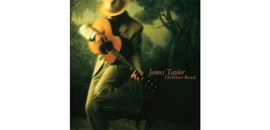 James Taylor - October Road , Limited Edition of 1000 Individually Numbered Copies on Gold / Black Marbled 180 Gram Audiophile Grade Vinyl