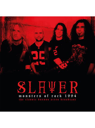 Slayer - Monsters Of Rock 1994 - The Classic Buenos Aires Broadcast , 2LP on Clear Vinyl , EU Import