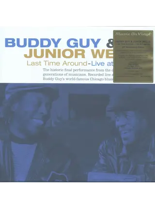 Buddy Guy & Junior Wells - Last Time Around - Live AT Legends , 25th Anniversary Limited Edition of 1000 Individually Numbered 180 Gram Blue / Red Marbled Audiophile Grade Vinyl