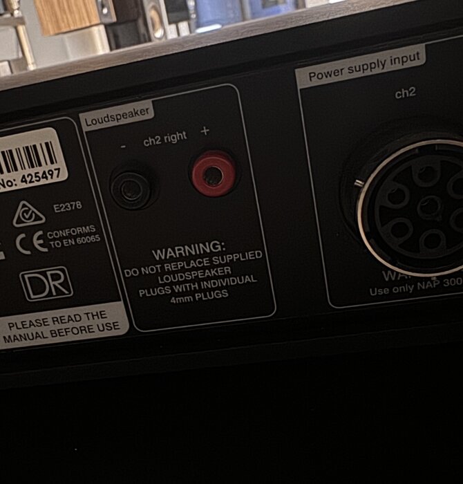 Naim - NAP 300 Power Amplifier  & Power Supply Showroom Demo