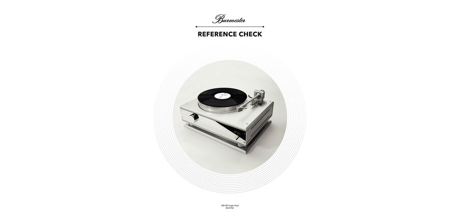 Burmester - Reference Check Album , 180 Gram Virgin Vinyl , Audiophile Grade 45 RPM