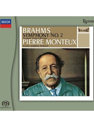 Pierre Monteux - Brahms: Symphony No. 2 - Overtures Hybrid Stereo Japanese Import Hybrid SACD by Esoteric & DECCA