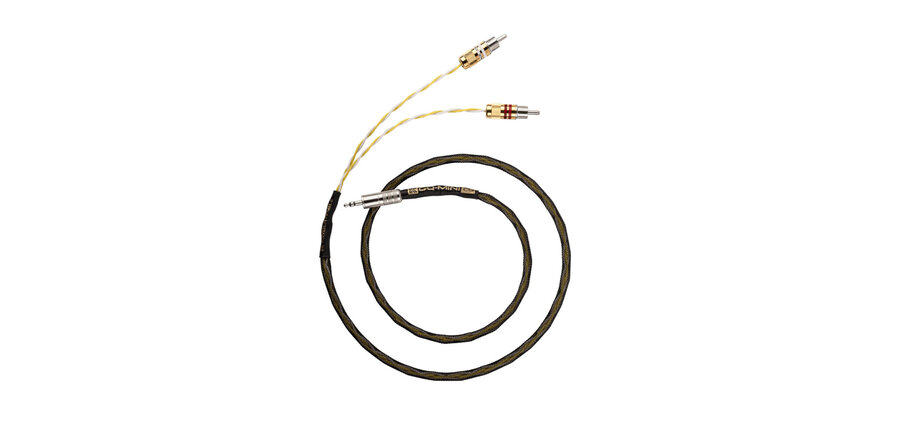 Kimber Kable GQ-MINI CU Gold Plated 3.5mm to RCA Interconnect , 4 meter  iPod/iPhone/Cable