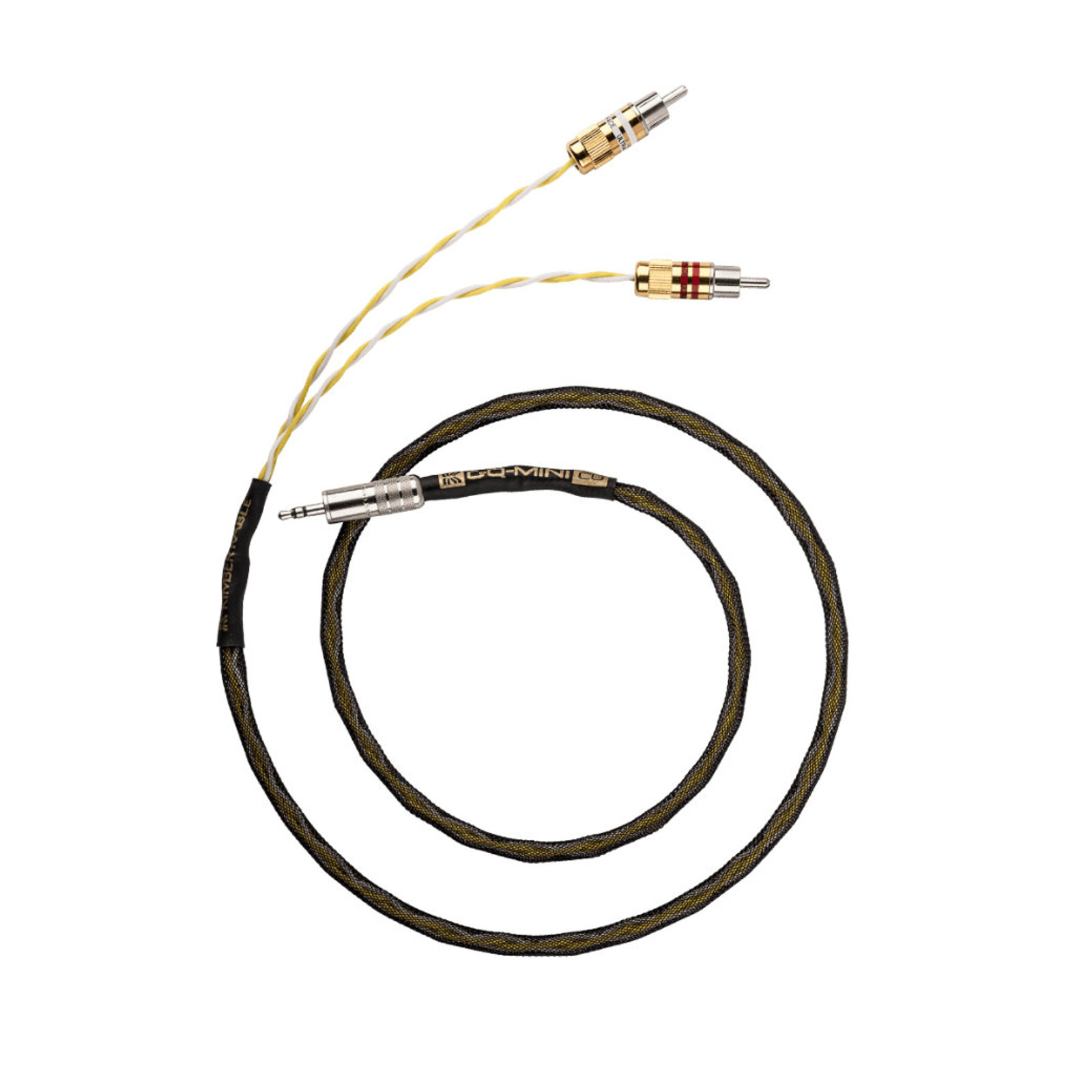 Kimber Kable GQ-MINI CU Gold Plated 3.5mm to RCA , 4 meter iPod/iPhone ...