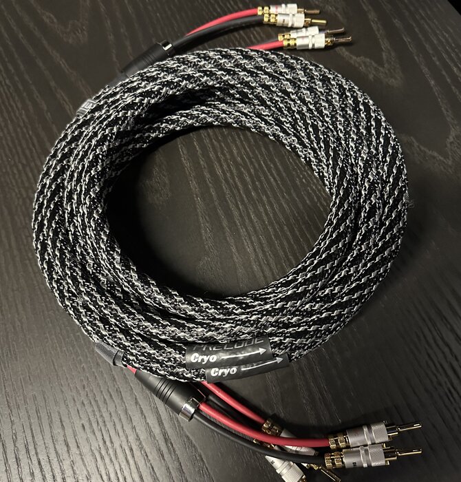 DH Labs - Prelude Cryo Pre-terminated 11 Gauge Speaker Cables , Sold In Stereo Pairs