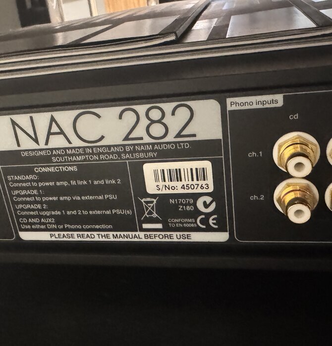 NAC 282 Analog Preamplifier Showroom Demo