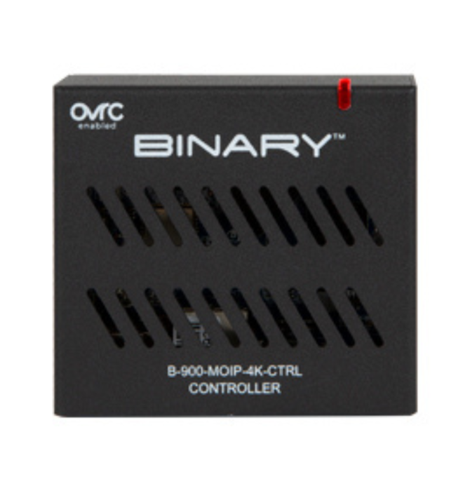 Binary™ 900 Series 4K Media over IP Controller