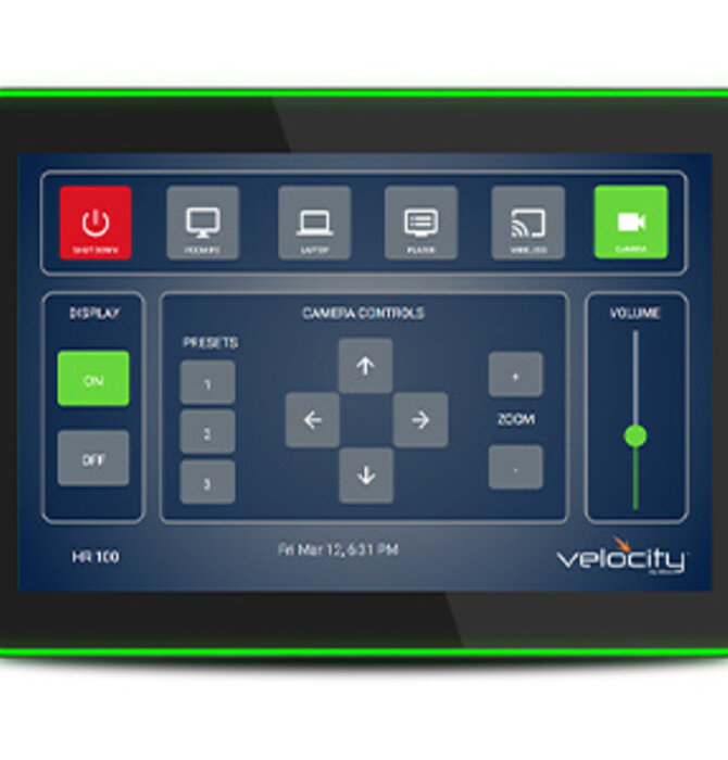 Binary Atlona® Velocity™ All-In-One 10” Touch Panel with Gateway
