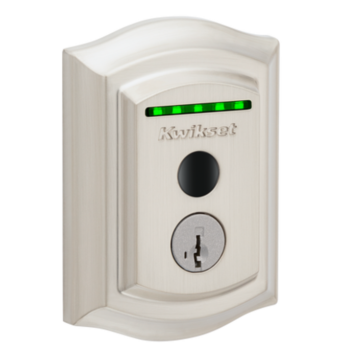 Kwikset 959 Halo Traditional Fingerprint Wi-Fi Enabled Smart Lock