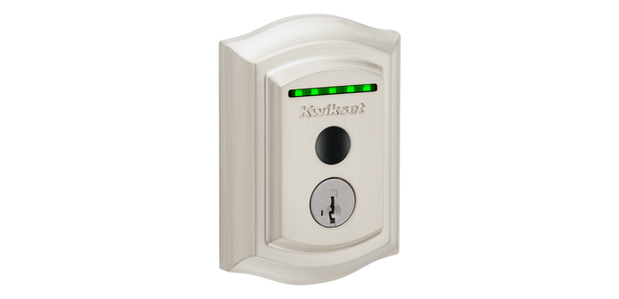 Kwikset 959 Halo Traditional Fingerprint Wi-Fi Enabled Smart Lock