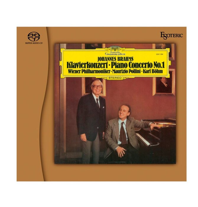 Esoteric - Limited Edition Hybrid SACD - BRAHMS Piano Concertos Nos. 1 & 2 , Wiener Philharmoniker & Maurizio Pollini ( 2 Disc Set )