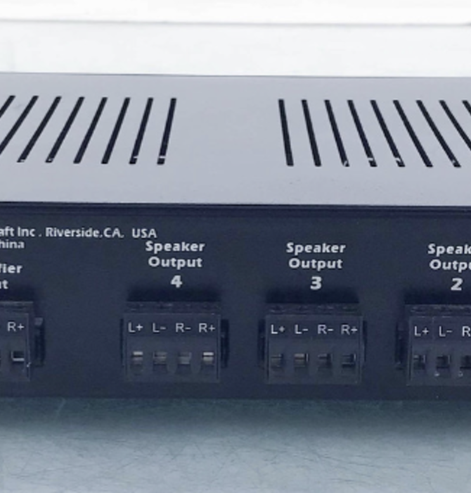 SpeakerCraft S4dc Four-Zone Speaker Selector , USED