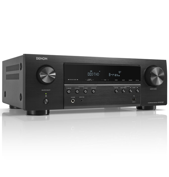 Denon AVR-S570BT 8K AV Receiver | 5.2 Channel x 130W
