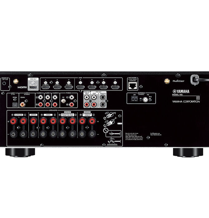 Yamaha - RX-V6A,  7.2 Channel AV Receiver | 7 x 100 Watt