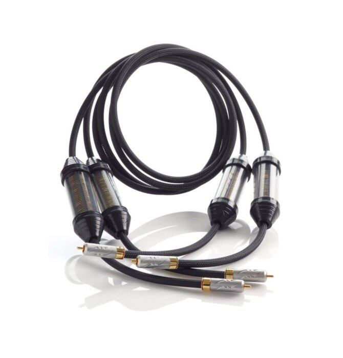 Shunyata Research -  Alpha v2 , 1 meter RCA Cable Pair,  Showroom Demo in Mint Condition